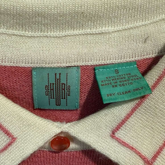 Anthropologie Pink Fitted Sweater - Picture 3 of 4